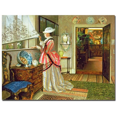 Trademark Fine Art John Atkinson Grimshaw 'Summer' Canvas Art, 18x24 BL0098-C1824GG